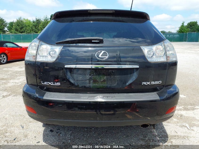 2009 Lexus Rx 350 VIN: 2T2HK31U59C122626 Lot: 39432331