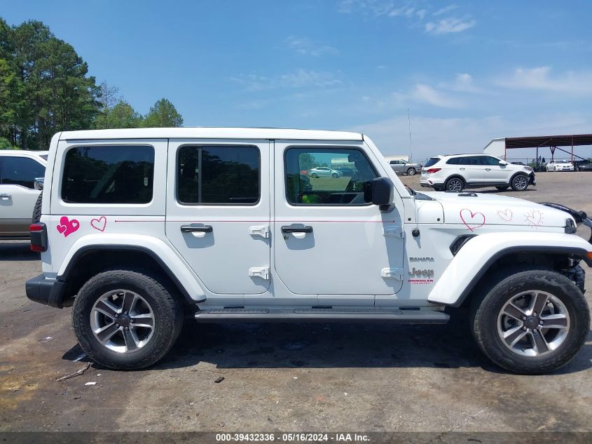 2021 Jeep Wrangler Unlimited Sahara 4X4 VIN: 1C4HJXEN1MW500877 Lot: 39432336