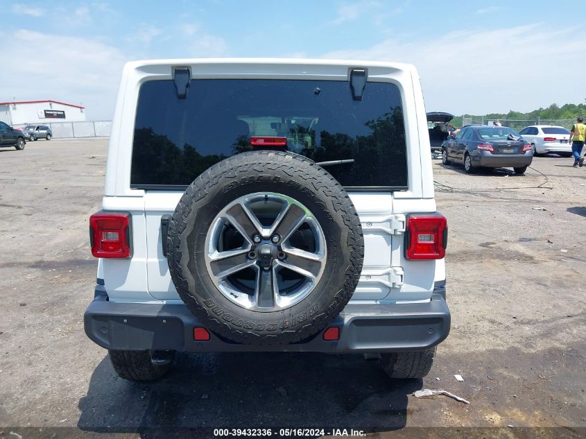 2021 Jeep Wrangler Unlimited Sahara 4X4 VIN: 1C4HJXEN1MW500877 Lot: 39432336