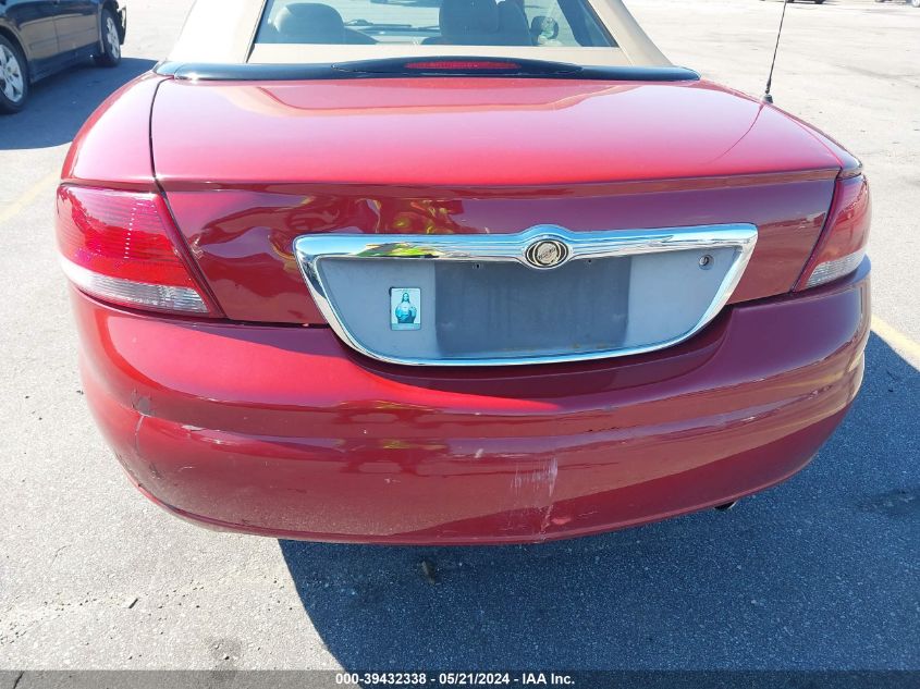 2002 Chrysler Sebring Lx VIN: 1C3EL45R42N248239 Lot: 39432338