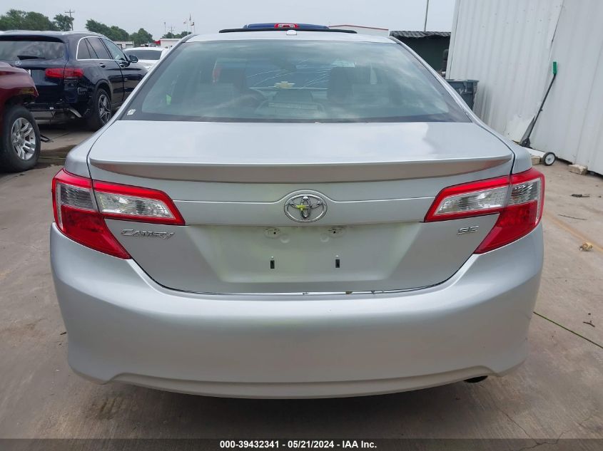 2012 Toyota Camry Se VIN: 4T1BF1FK2CU011385 Lot: 39432341