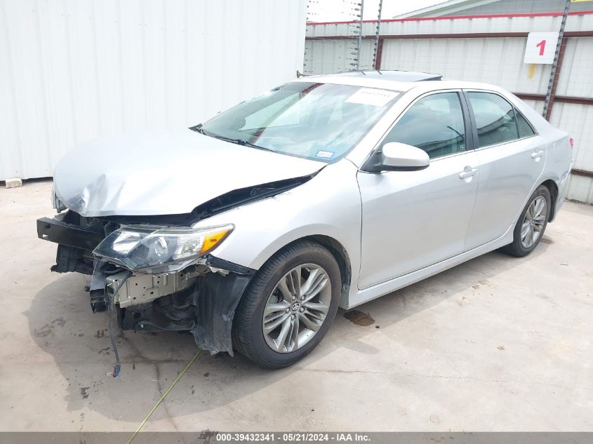 2012 Toyota Camry Se VIN: 4T1BF1FK2CU011385 Lot: 39432341