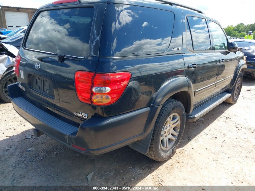 2003 Toyota Sequoia Limited V8 VIN: 5TDZT38A33S202877 Lot: 39432343