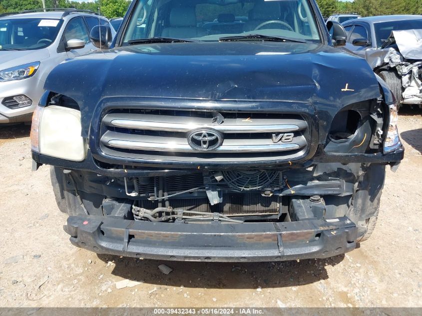 2003 Toyota Sequoia Limited V8 VIN: 5TDZT38A33S202877 Lot: 39432343