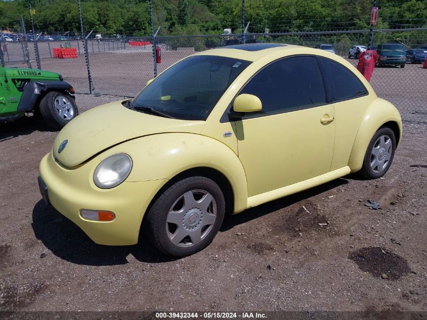 2000 Volkswagen New Beetle Gls VIN: 3VWCA21C6YM468447 Lot: 39432344