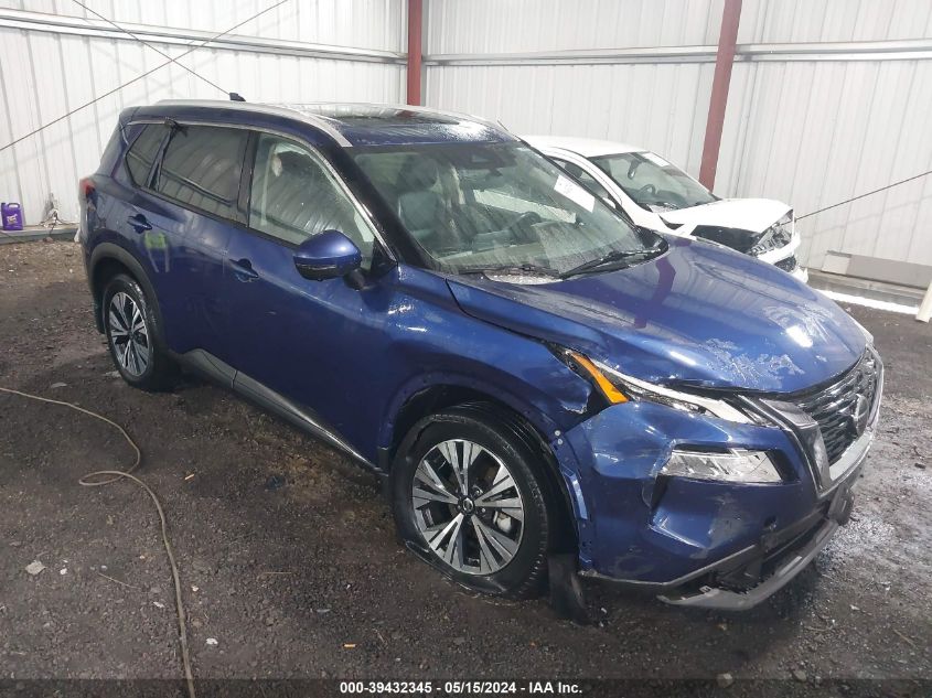 2021 Nissan Rogue Sv Fwd VIN: 5N1AT3BA4MC845355 Lot: 39432345