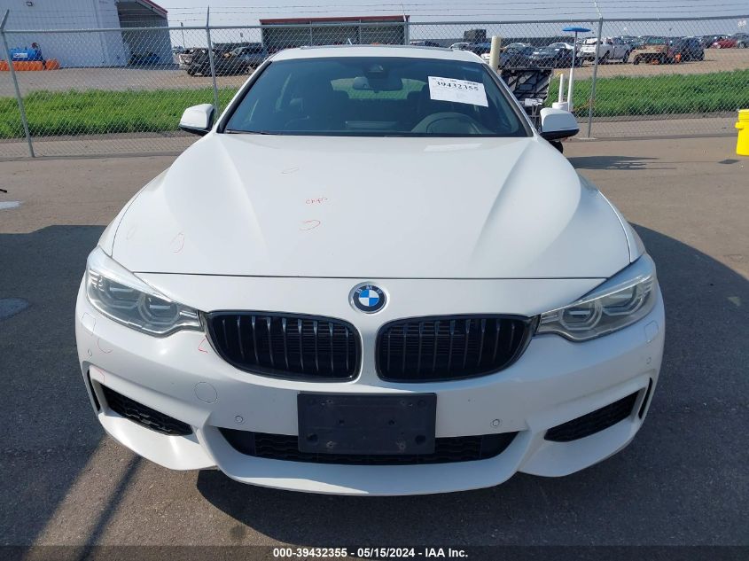 2015 BMW 435I Gran Coupe xDrive VIN: WBA4B3C54FGV48262 Lot: 39432355