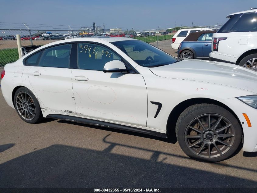 2015 BMW 435I Gran Coupe xDrive VIN: WBA4B3C54FGV48262 Lot: 39432355