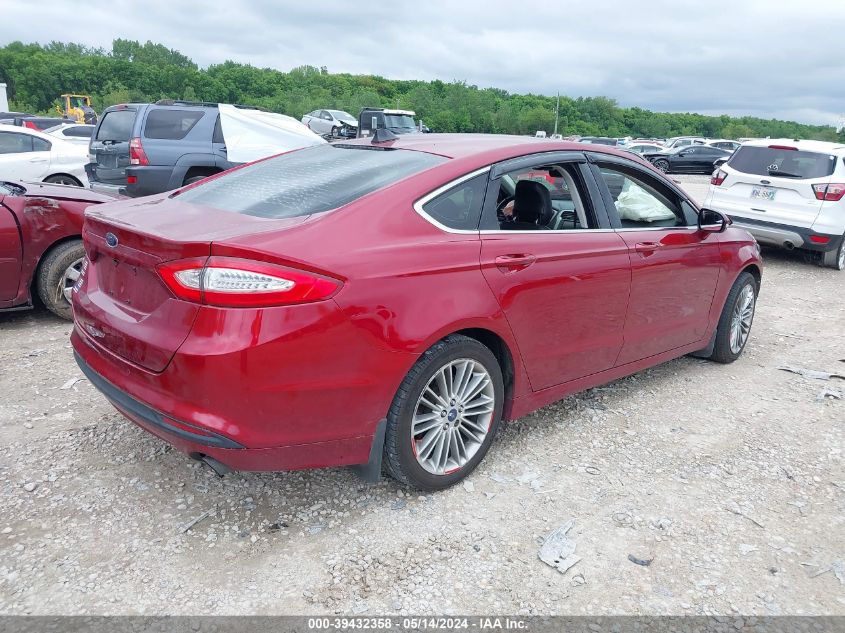 2013 Ford Fusion Se VIN: 3FA6P0HR2DR358320 Lot: 39432358