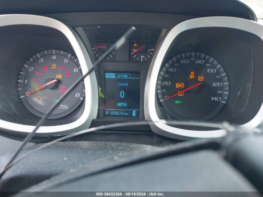 2015 Chevrolet Equinox 1Lt VIN: 2GNALBEK4F1145998 Lot: 39432365