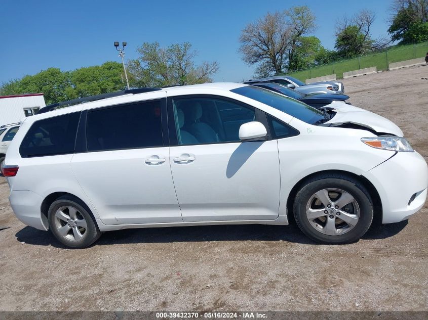 2016 Toyota Sienna Le 8 Passenger VIN: 5TDKK3DCXGS710846 Lot: 39432370