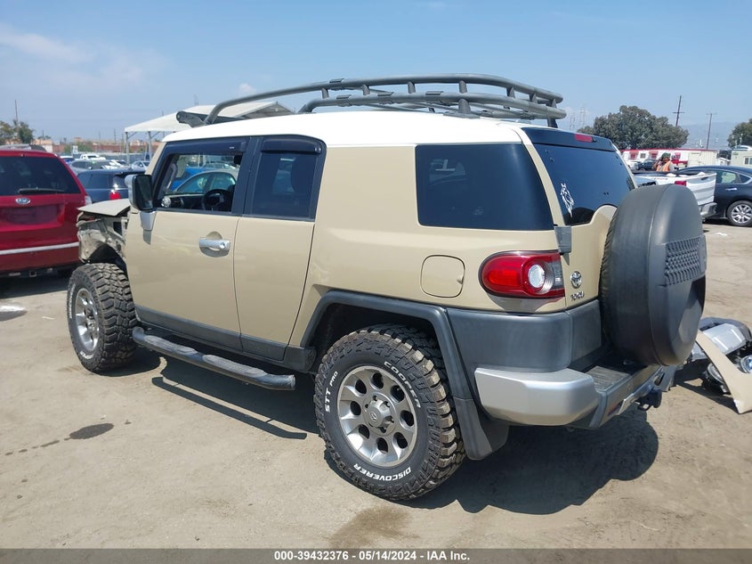 2012 Toyota Fj Cruiser VIN: JTEZU4BF5CK012525 Lot: 39432376