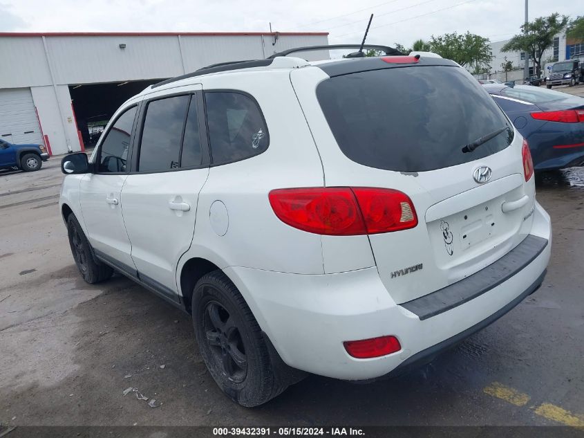 2007 Hyundai Santa Fe Gls VIN: 5NMSG13D77H084739 Lot: 39432391