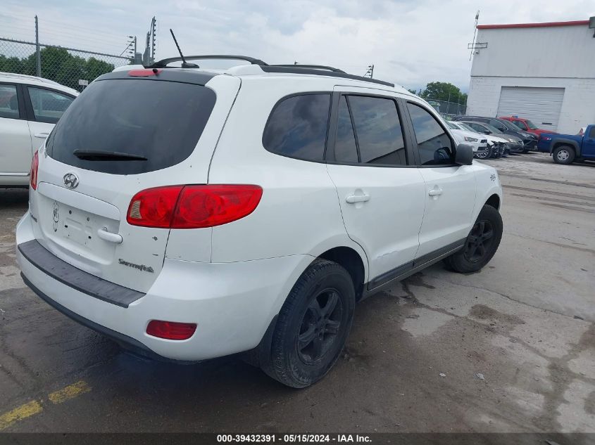 2007 Hyundai Santa Fe Gls VIN: 5NMSG13D77H084739 Lot: 39432391