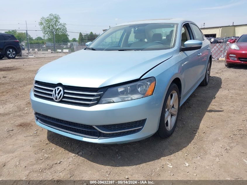 2013 Volkswagen Passat 2.5L Se VIN: 1VWBH7A39DC021160 Lot: 39432397