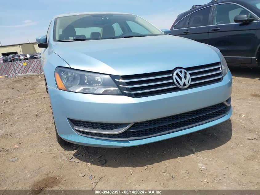 2013 Volkswagen Passat 2.5L Se VIN: 1VWBH7A39DC021160 Lot: 39432397