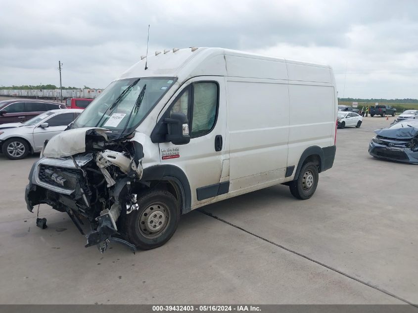 2019 Ram Promaster 2500 High Roof 136 Wb VIN: 3C6TRVCG5KE501508 Lot: 39432403