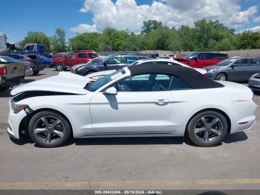 2015 Ford Mustang V6 VIN: 1FATP8EM4F5350655 Lot: 39432404