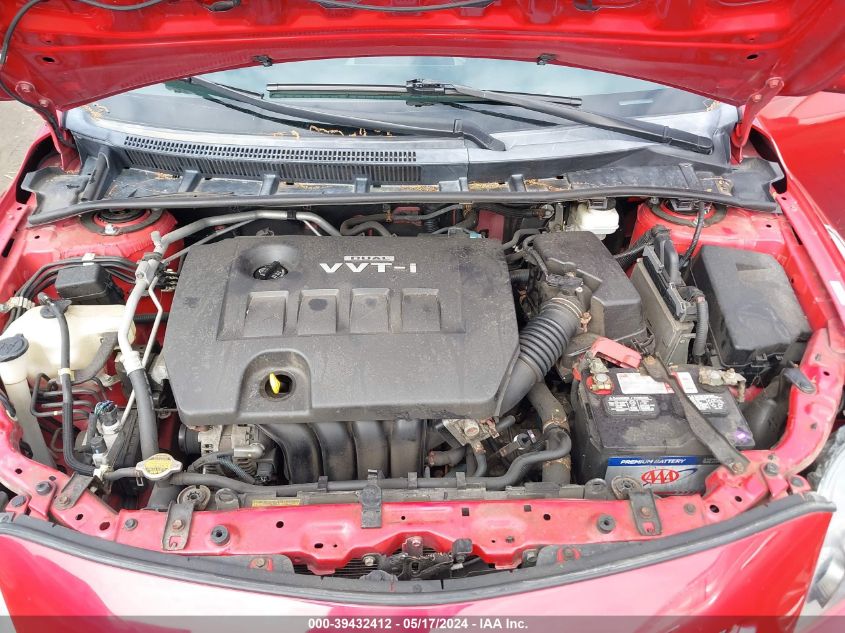 2010 Toyota Corolla S VIN: 1NXBU4EE2AZ182251 Lot: 39432412