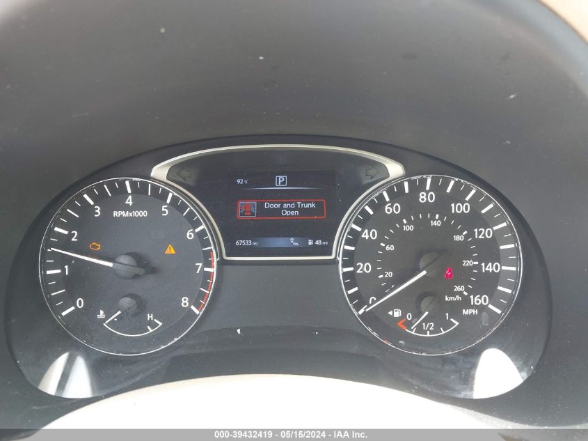 2016 Nissan Altima 2.5 Sl VIN: 1N4AL3AP8GC203354 Lot: 39432419