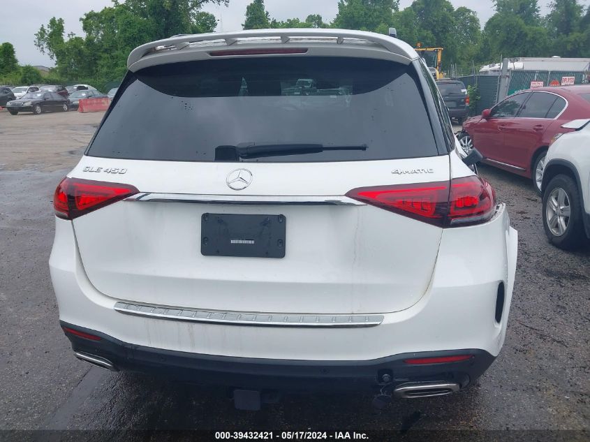 2020 Mercedes-Benz Gle 450 4Matic VIN: 4JGFB5KB5LA021176 Lot: 39432421