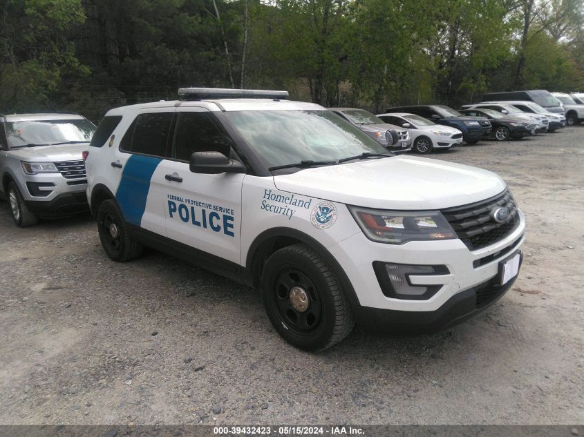 2017 Ford Explorer Police Interceptor VIN: 1FM5K8AR7HGB72407 Lot: 39432423