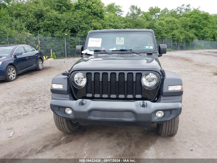 2019 Jeep Wrangler Unlimited Sport S 4X4 VIN: 1C4HJXDG3KW616355 Lot: 39432426