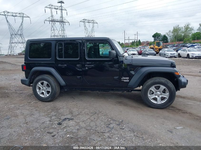 2019 Jeep Wrangler Unlimited Sport S 4X4 VIN: 1C4HJXDG3KW616355 Lot: 39432426