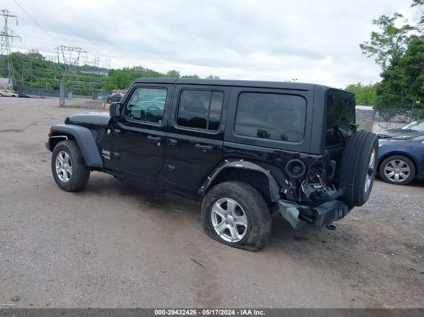 2019 Jeep Wrangler Unlimited Sport S 4X4 VIN: 1C4HJXDG3KW616355 Lot: 39432426