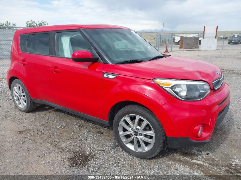 2019 Kia Soul + VIN: KNDJP3A51K7651076 Lot: 39432435