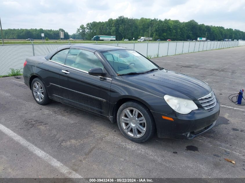 2008 Chrysler Sebring Limited VIN: 1C3LC65M58N194224 Lot: 39432436