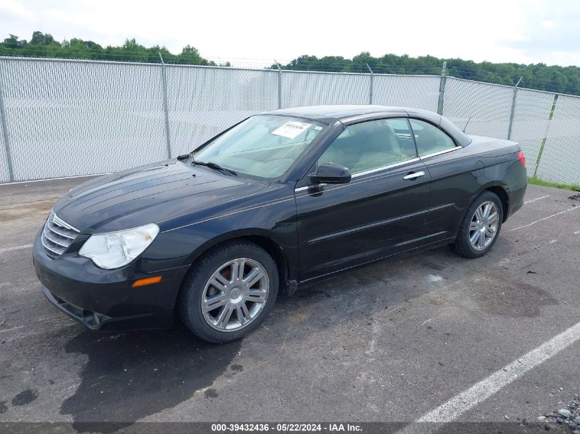 2008 Chrysler Sebring Limited VIN: 1C3LC65M58N194224 Lot: 39432436