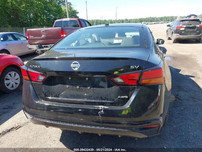 2021 Nissan Altima Sv Intelligent Awd VIN: 1N4BL4DW2MN309263 Lot: 39432439