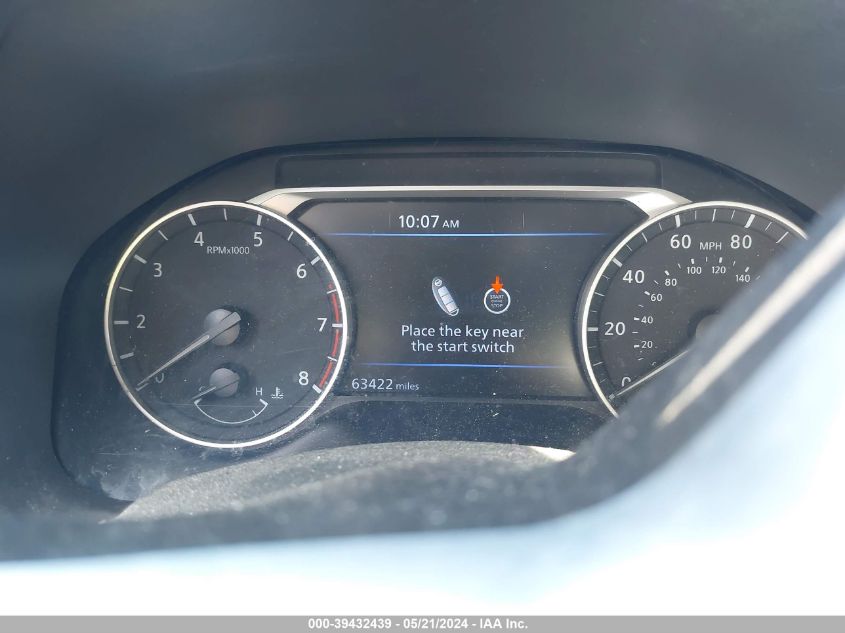 2021 Nissan Altima Sv Intelligent Awd VIN: 1N4BL4DW2MN309263 Lot: 39432439