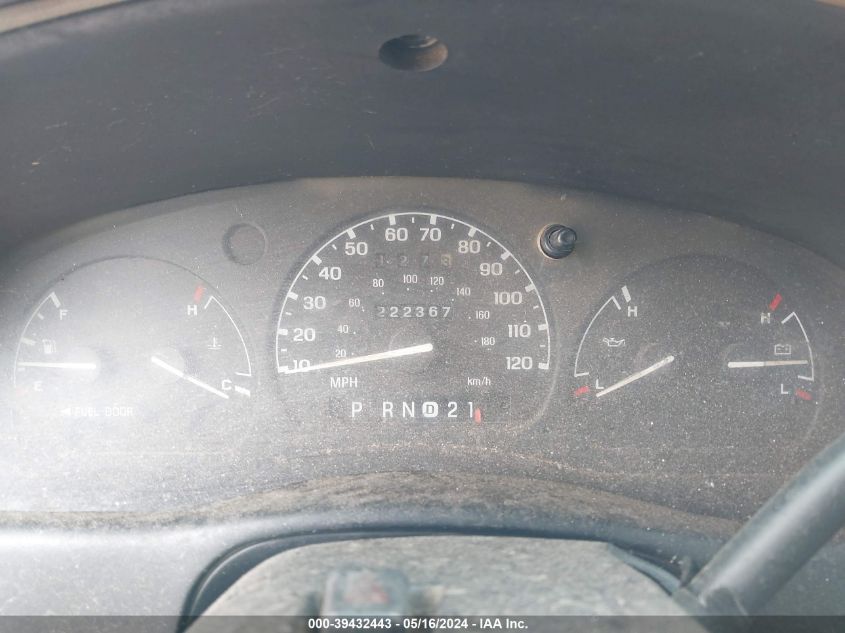 1998 Ford Ranger VIN: 1FTYR10C9WPA55992 Lot: 39432443