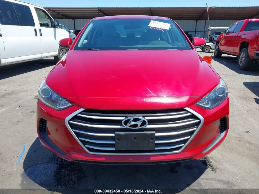 2018 Hyundai Elantra Sel VIN: 5NPD84LF9JH216287 Lot: 39432450