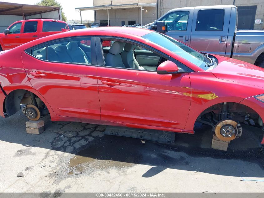 2018 Hyundai Elantra Sel VIN: 5NPD84LF9JH216287 Lot: 39432450