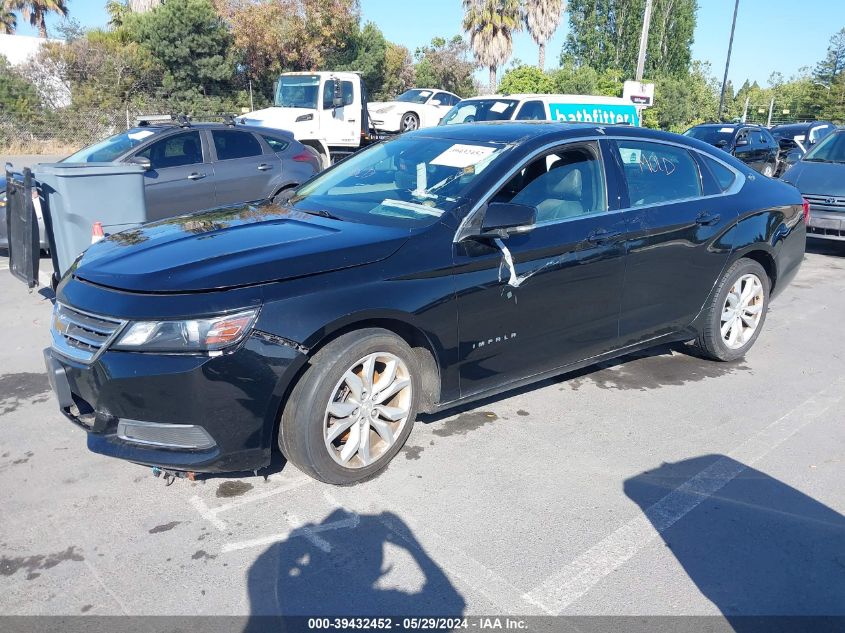 2016 Chevrolet Impala 2Lt VIN: 2G1115S37G9151643 Lot: 39432452