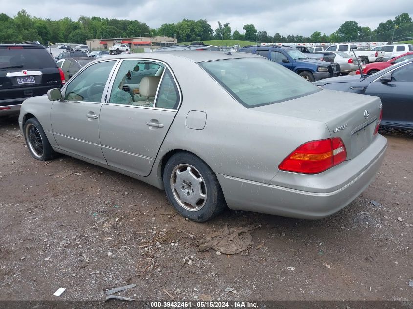 2002 Lexus Ls 430 VIN: JTHBN30F520071454 Lot: 39432461