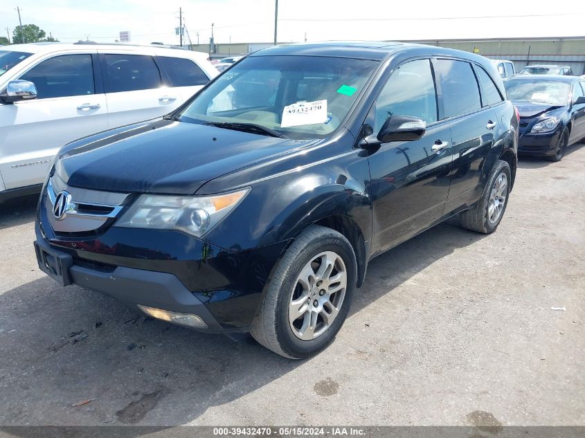 2009 Acura Mdx Technology Package VIN: 2HNYD28609H532332 Lot: 39432470