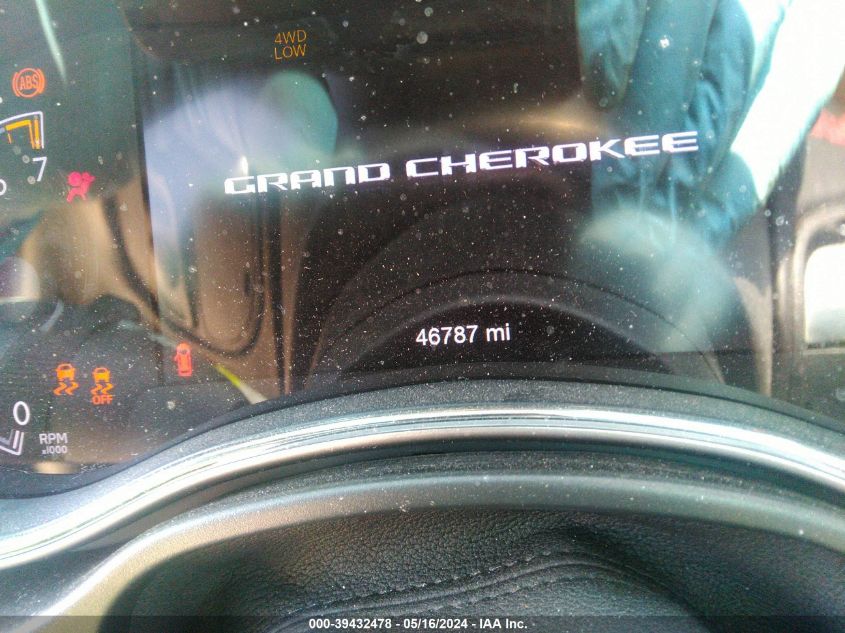 2020 Jeep Grand Cherokee Trailhawk 4X4 VIN: 1C4RJFLG8LC266417 Lot: 39432478