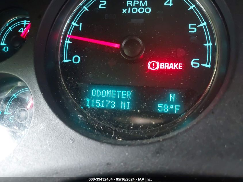 2011 Chevrolet Avalanche 1500 Ltz VIN: 3GNTKGE38BG232323 Lot: 39432484