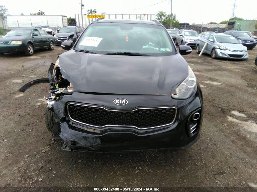 2018 Kia Sportage Ex VIN: KNDPNCAC2J7422760 Lot: 39432488