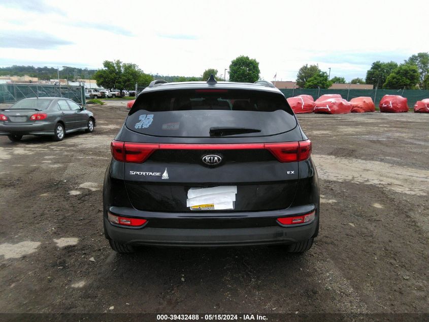 2018 Kia Sportage Ex VIN: KNDPNCAC2J7422760 Lot: 39432488