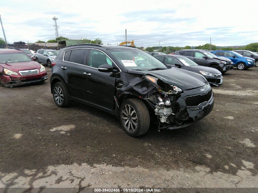 2018 Kia Sportage Ex VIN: KNDPNCAC2J7422760 Lot: 39432488