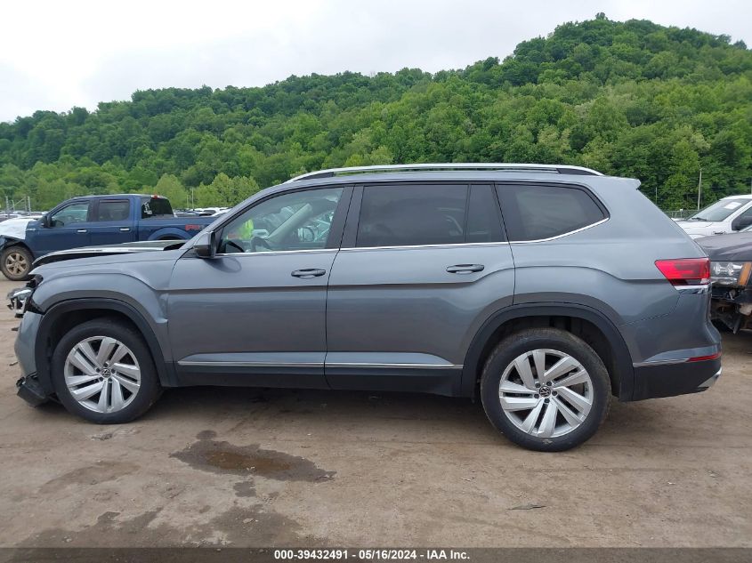 2021 Volkswagen Atlas 3.6L V6 Sel VIN: 1V2BR2CA0MC513847 Lot: 39432491