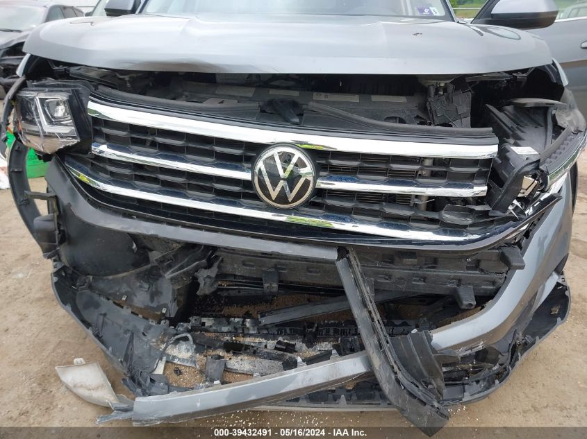 2021 Volkswagen Atlas 3.6L V6 Sel VIN: 1V2BR2CA0MC513847 Lot: 39432491