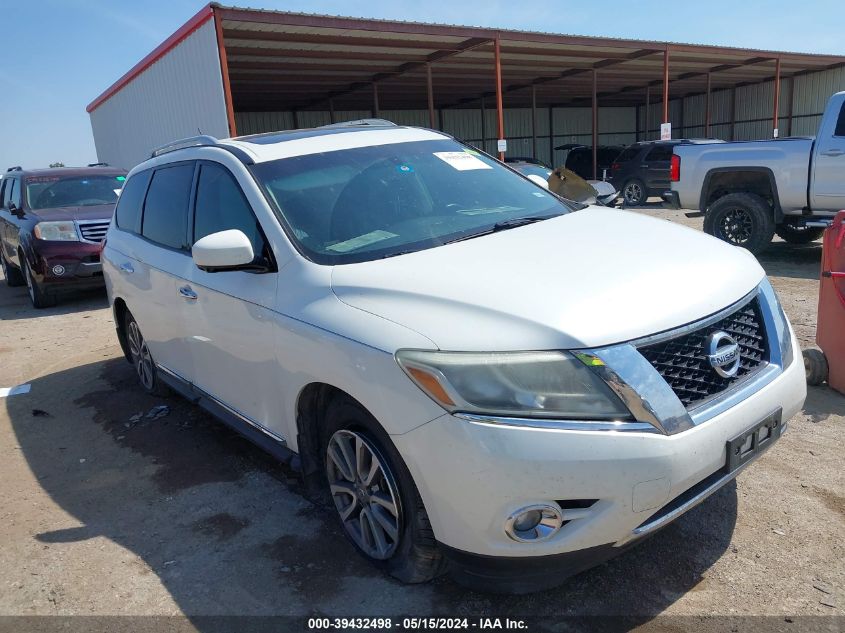 2016 Nissan Pathfinder Sl VIN: 5N1AR2MN9GC610754 Lot: 39432498