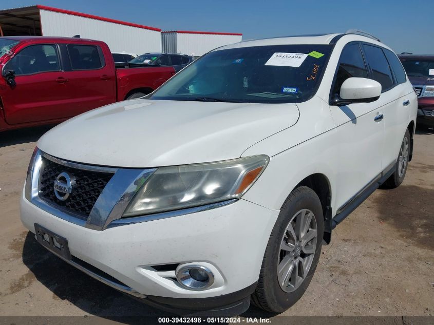 2016 Nissan Pathfinder Sl VIN: 5N1AR2MN9GC610754 Lot: 39432498