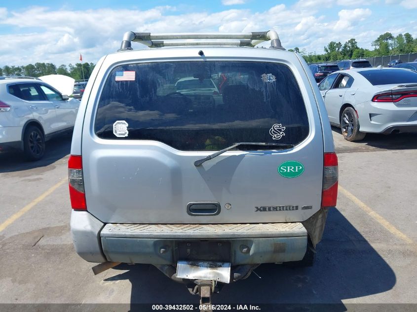 2000 Nissan Xterra Se/Xe VIN: 5N1ED28Y9YC610971 Lot: 39432502